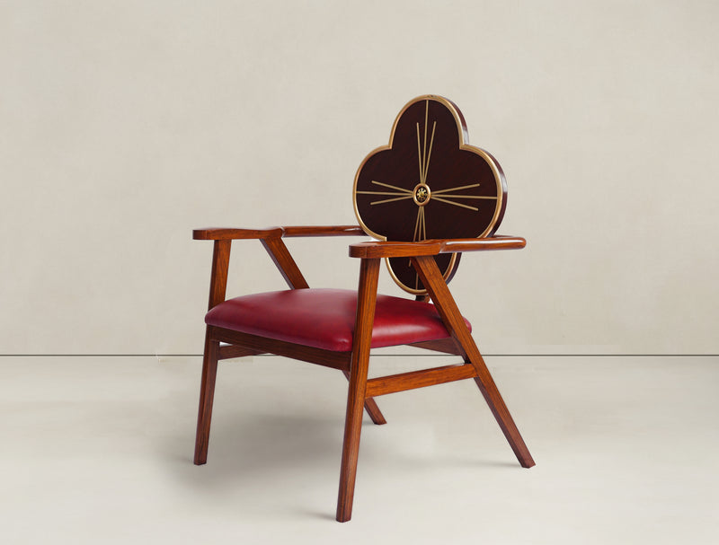 The Fleur Single Chair Wood